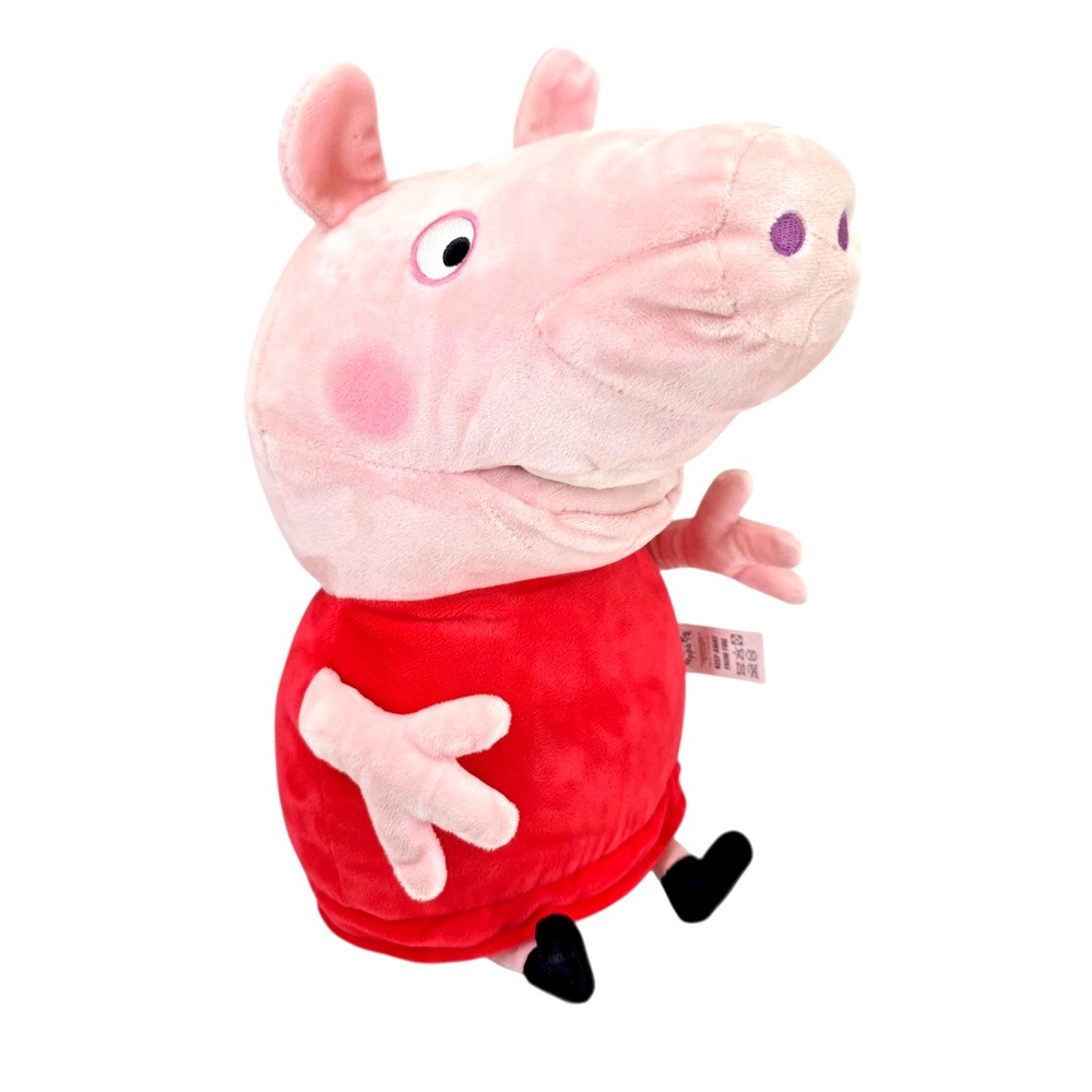 Peppa Pig Plush Hand Puppet Stuffed Animal Large 16 Inch